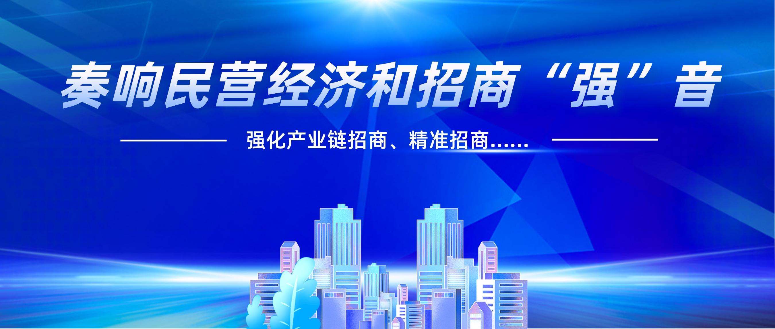 奏响民营经济和招商“强”音丨强化产业链招商、精准招商……